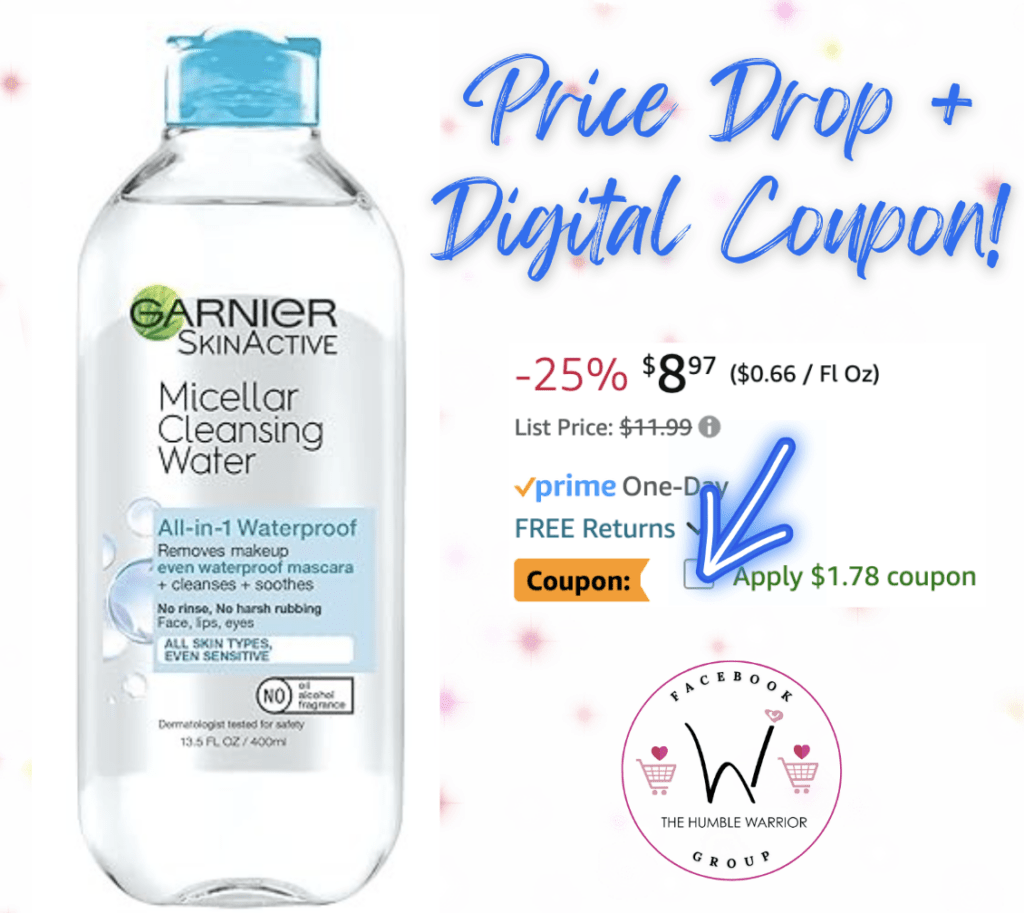 Garnier Micellar Water For Waterproof Makeup!